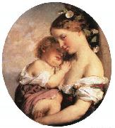 Mother and Child Brocky, Karoly